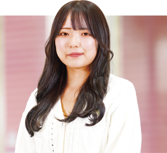 山崎 楓さん（3年）
